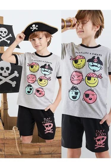 Pirate Boy T-shirt Shorts Set