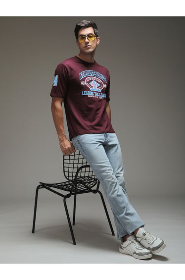 Men Oversized Graphic Printed T-Shirt