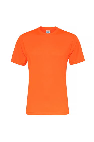 AWDis Just Cool Mens Smooth Short Sleeve T-Shirt - Electric Orange