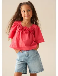 Coletta Corsage Swing Top