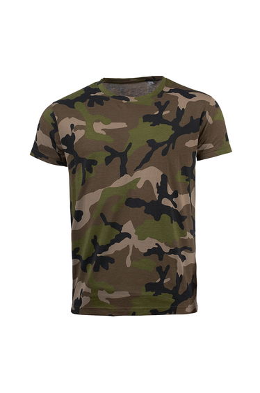 SOLS Mens Camo Short Sleeve T-Shirt - Camouflage