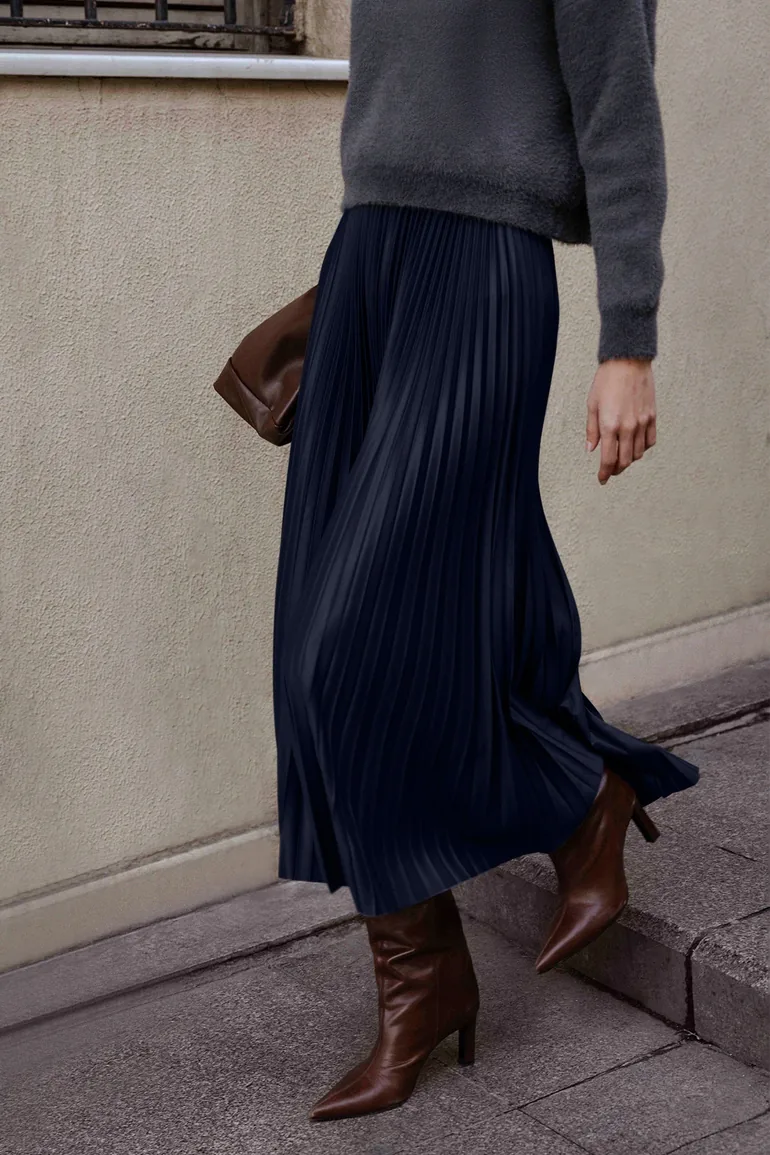 PLEATED SKIRT - 5