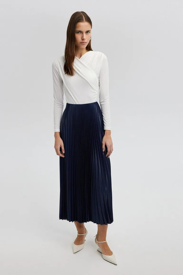 PLEATED SKIRT - 1
