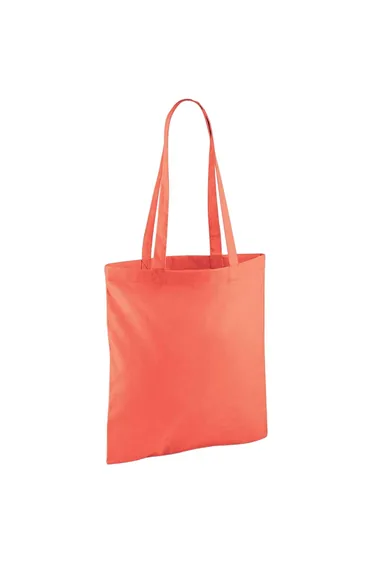 Westford Mill Bag For Life Long Handle Tote Bag - Coral