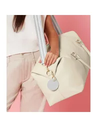 Bagbase Boutique Circular Key Clip - Soft Grey - 1