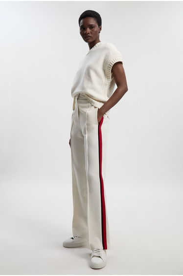 Tailored Side Stripe Straight Leg Trouser