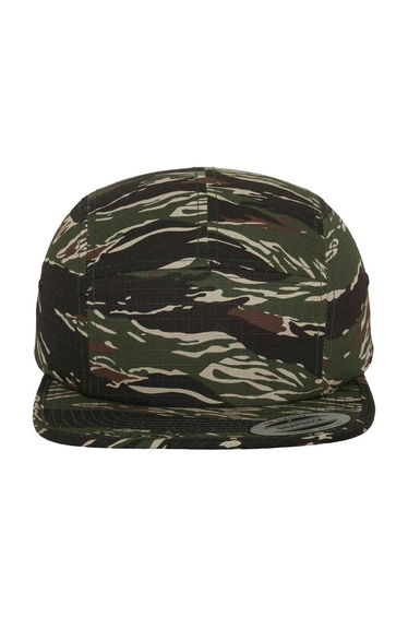 Flexfit Jockey Cap - Camo Green