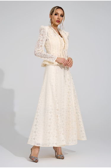 Claire Ivory Lace Set