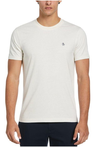Embroidered Logo T Shirt White