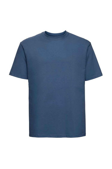 Russell Mens Ringspun Cotton Classic T-Shirt - Indigo Blue