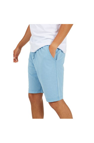 Brave Soul Mens Elasticated Waist Regular Shorts - Light Blue