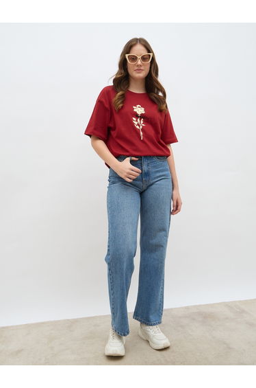 Graphic Print Oversized T-Shirt