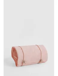 Foldable Travel Cosmetic & Makeup Organiser - pink - 2