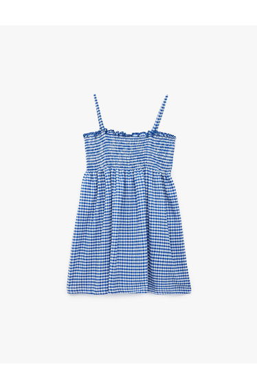 Gingham Strappy Dress