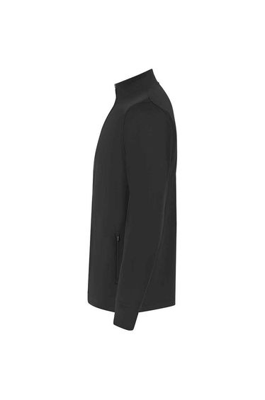 Finden & Hales Mens Quarter Zip Track Top - Black product thumbnail 3