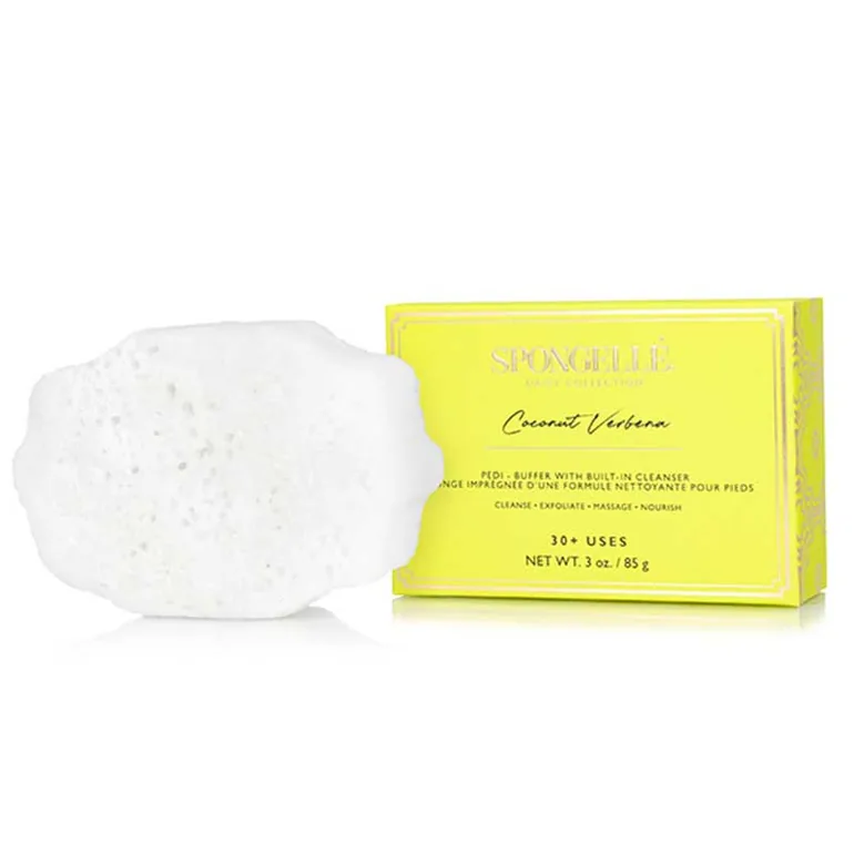 Spongellé Pedi-Buffer - Coconut Verbena 85g