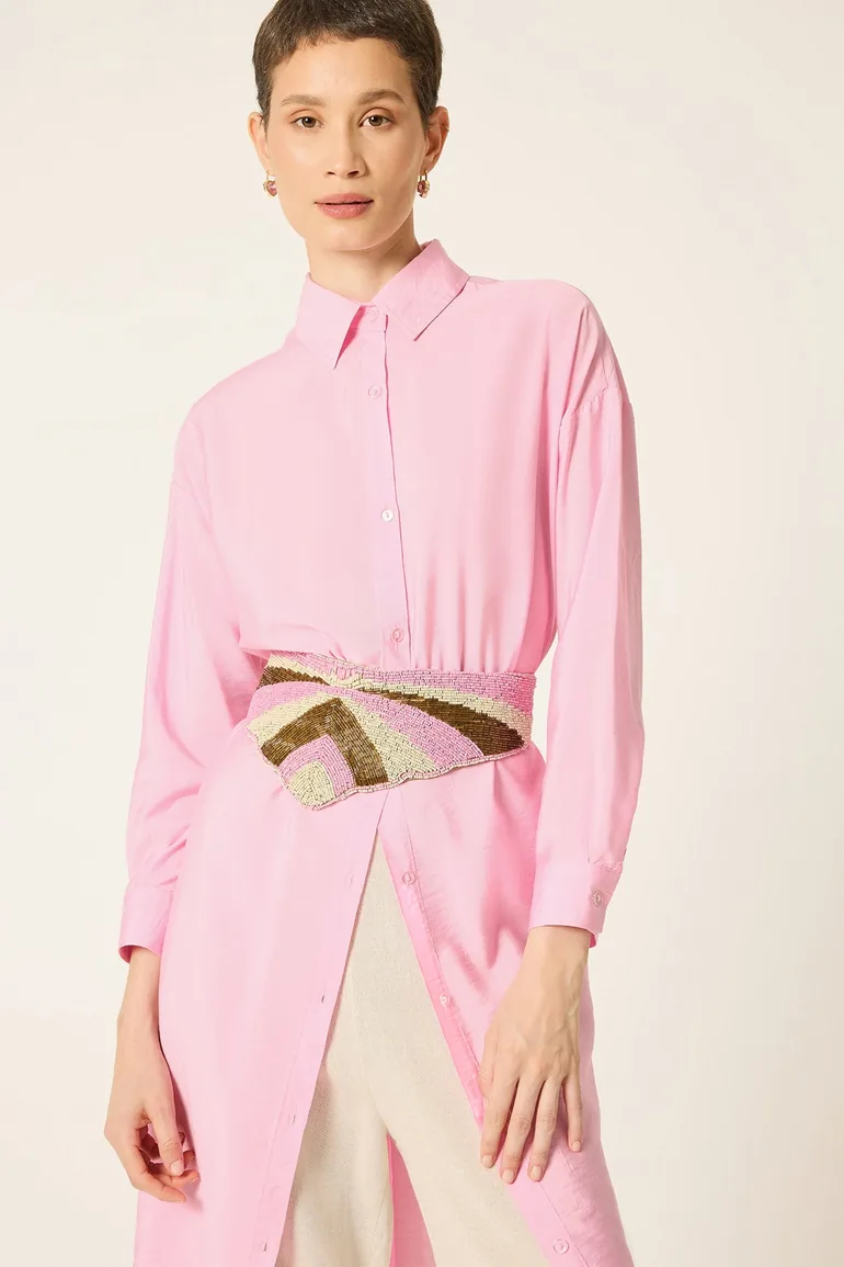MAXI POPLIN TUNIC - 1