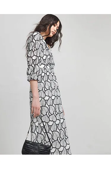 chinese dress ladies Rent Simply Be Plisse Wrap Midi Dress main image 0