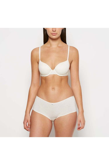 Boyshort Panty in Oatmeal Heather