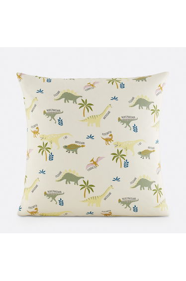 Alnis Child's Pillowcase in Organic Cotton with Dinosaur Print