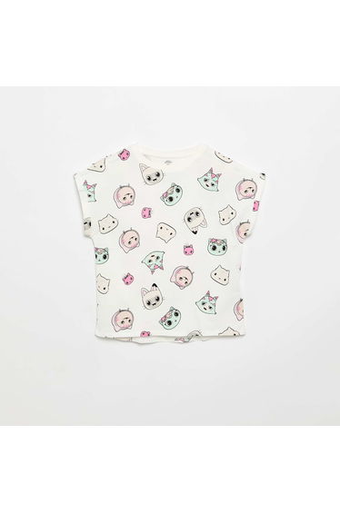 Short-sleeved T-shirt 'Gabby's Dollhouse' WHITE