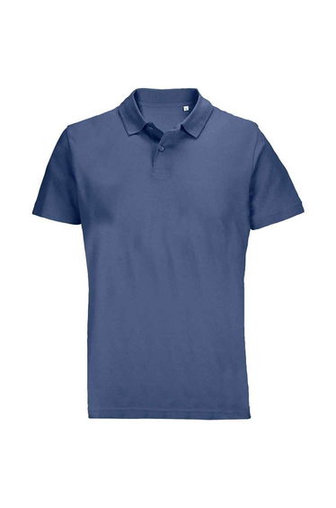 SOLS Pulse Pique Polo Shirt - Denim