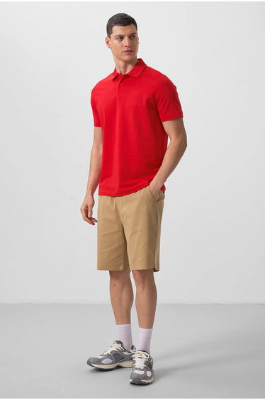 TOMMY Men's Cotton Elastane Polo T-Shirt