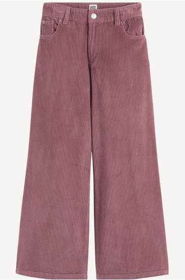 Corduroy Wide Leg Trousers