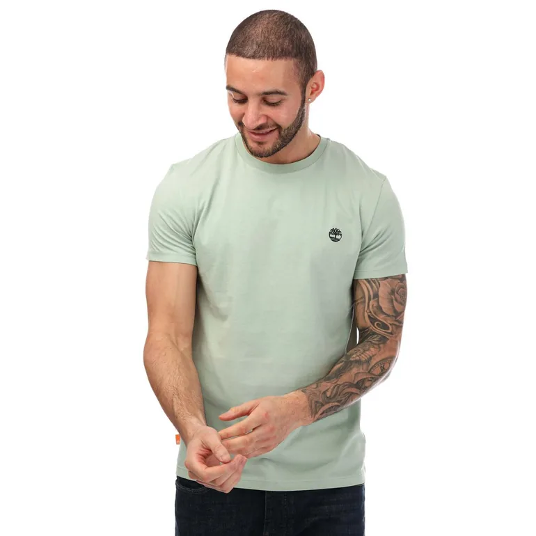 Men's Timberland Short Sleeve T-Shirt in Green