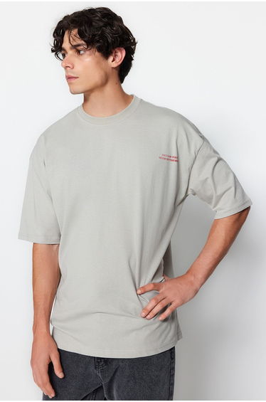 T-Shirt - Gray - Oversize