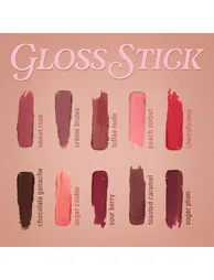 Revolution Pout Shine Lip Gloss Stick Toffee Nude - 5