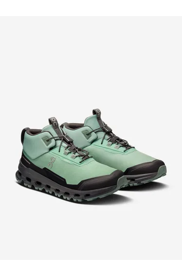 Kids Cloudhero Mid Waterproof Trainers in Green
