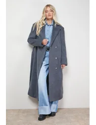 Brushed Belted Coat - 3