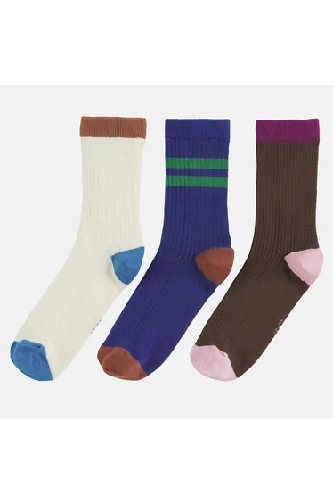 Pack of 3 Pairs of Crew Socks