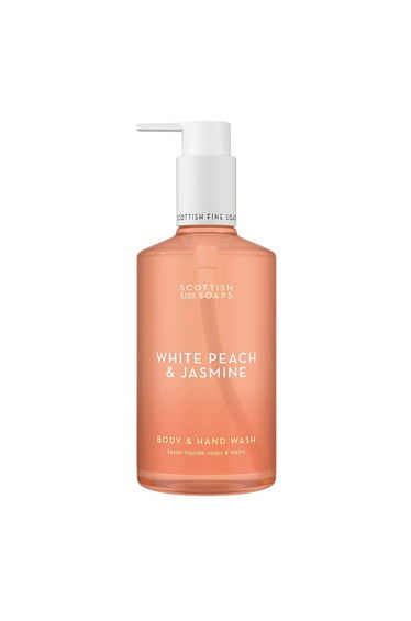 Scottish Fine Soaps White Peach & Jasmine Body & Hand Wash 300ml