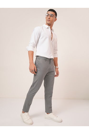 Mid Rise Regular Fit Chino Trousers
