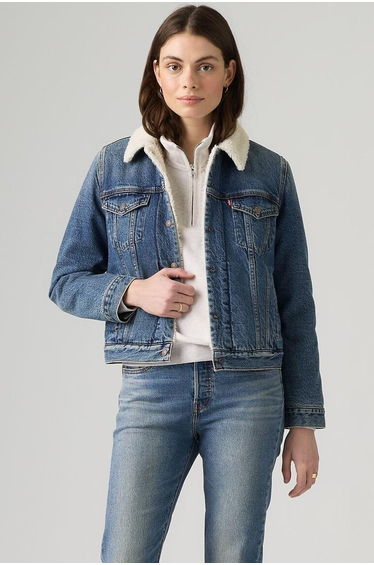 Original Sherpa Trucker Denim Jacket