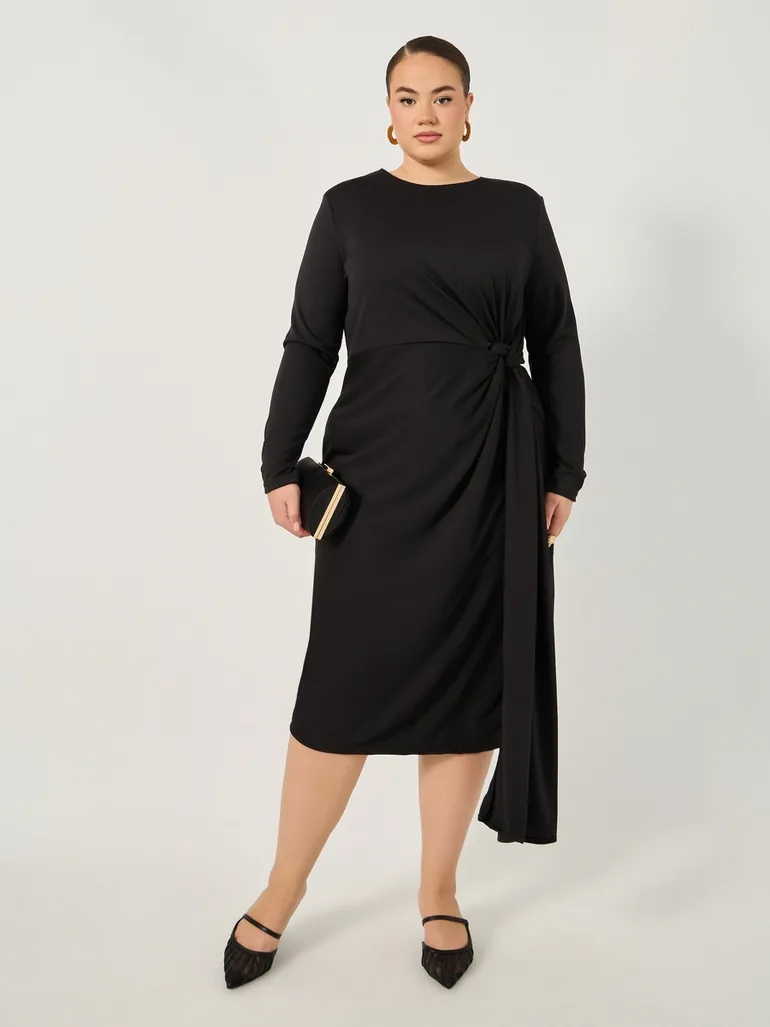 sachin and babi light blue dress Wool trousers with high waist and wide leg