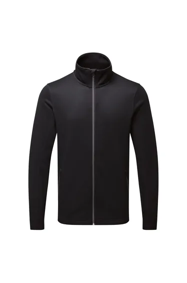 Premier Mens Sustainable Sweat Jacket - Black