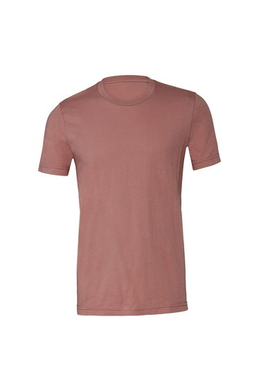 Bella + Canvas Unisex Jersey Crew Neck T-Shirt - Mauve