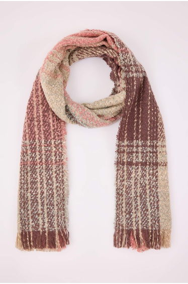 Light Brown Knitwear Scarf