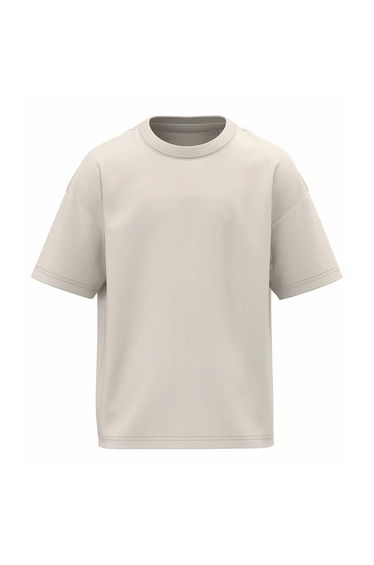 Native Spirit Childrens/Kids Oversized T-Shirt - Ivory