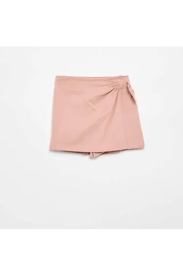 Skirt with Fancy Bow PINK