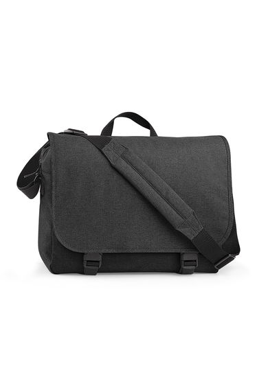 BagBase Two-tone Digital Messenger Bag (Up To 15.6inch Laptop Compartment) (Pack of 2) - Anthracite