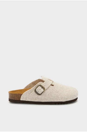 Fae Felt Clog Grey