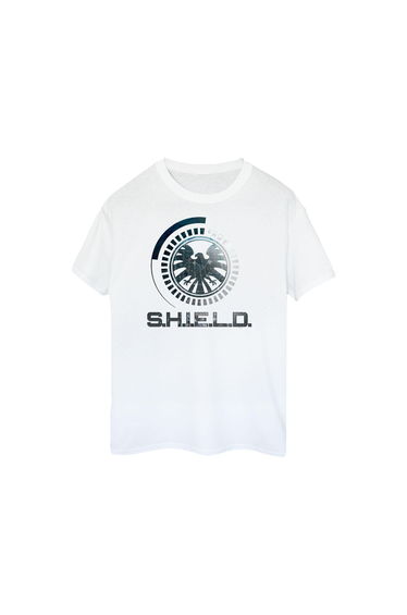 Agents Of Shield Girls Circuits Cotton T-Shirt - White