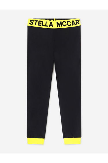 Stella McCartney Boys Thermal Ski Leggings in Black