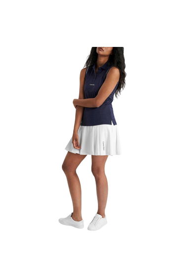 Calvin Klein Womens/Ladies Manelle Sleeveless Polo Shirt - Navy
