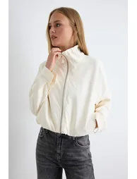 Ecru Regular Coat - 1