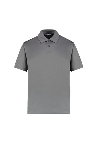 Kustom Kit Mens Cooltex Plus Pique Polo - Charcoal